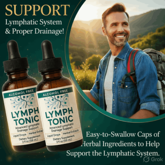 how Lymph Tonic works through a liquid herbal formulation supporting lymphatic function