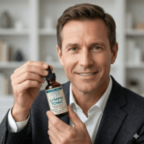 male customer describing his daily wellness routine and improved comfort during long working hours